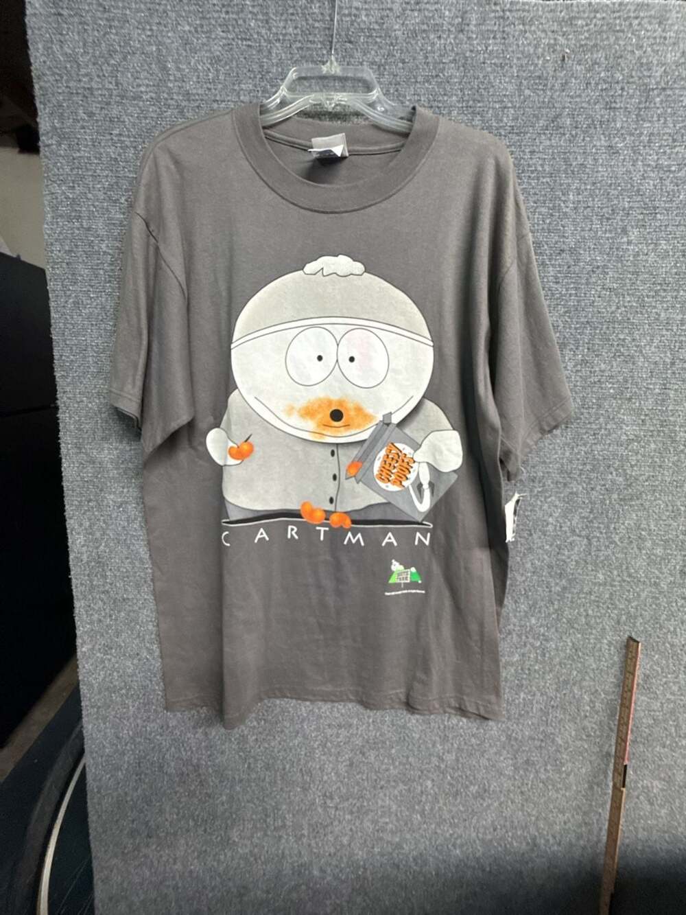 Vintage 1998 South Park Cartman Cheesy Poofs T-Shirt Size Large